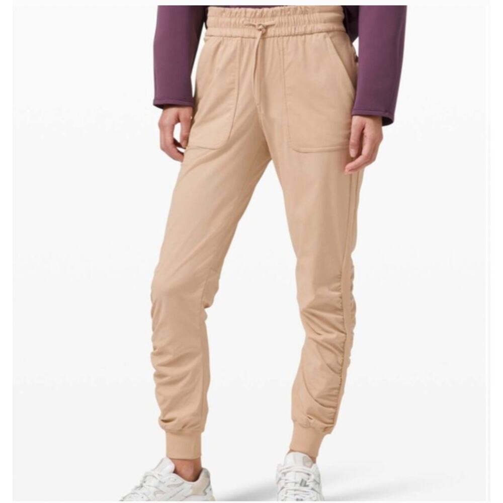 lululemon athletica Tan Track Pants
